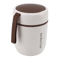 thumbnail image 1 of Pot Alimentaire Isolé 500ml en Acier Inoxydable, Récipient à Soupe sous Vide Étanche, Tasse Isolée pour École, Camping, Voyage, 1 of 7