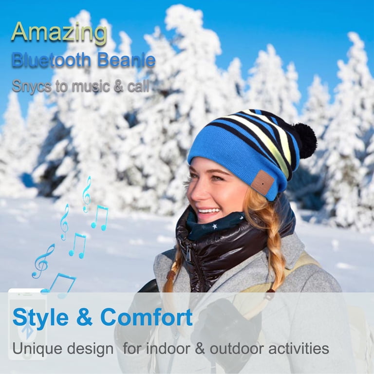 Rotibox Bluetooth Beanie Hat Wireless Headphone for Outdoor  display picture 3