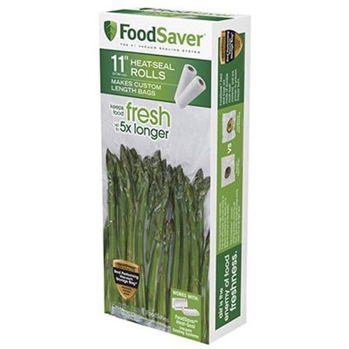 FoodSaver Rolls FSFSBF062600 2 Pack 11 in X 16 FT Vacuum Sealer Bags