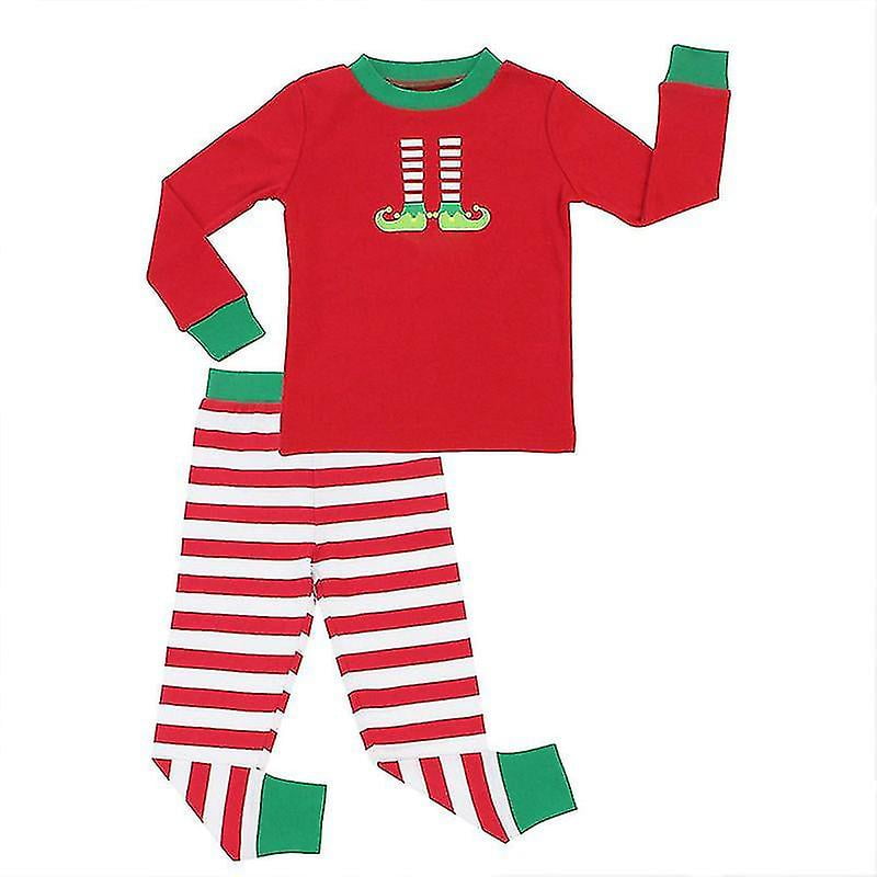 Christmas Elf Pajamas Sets Family Matching Xmas Nightwear Sleepwear