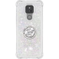 thumbnail image 2 of case for Motorola Moto G Play 2021 Case,Creativity Clear Quicksand Glitter Flowing Liquid Floating Soft TPU Case w/Stand Bling Diamond Sparkle Phone Cover for Motorola Moto G Play 2021  Colorful, 2 of 14