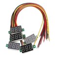 thumbnail image 1 of unique 5pcs Blue 0.36 Inch Digital Display DC Voltmeter Three Wire LED Volt Meter Voltage Monitor, 1 of 5