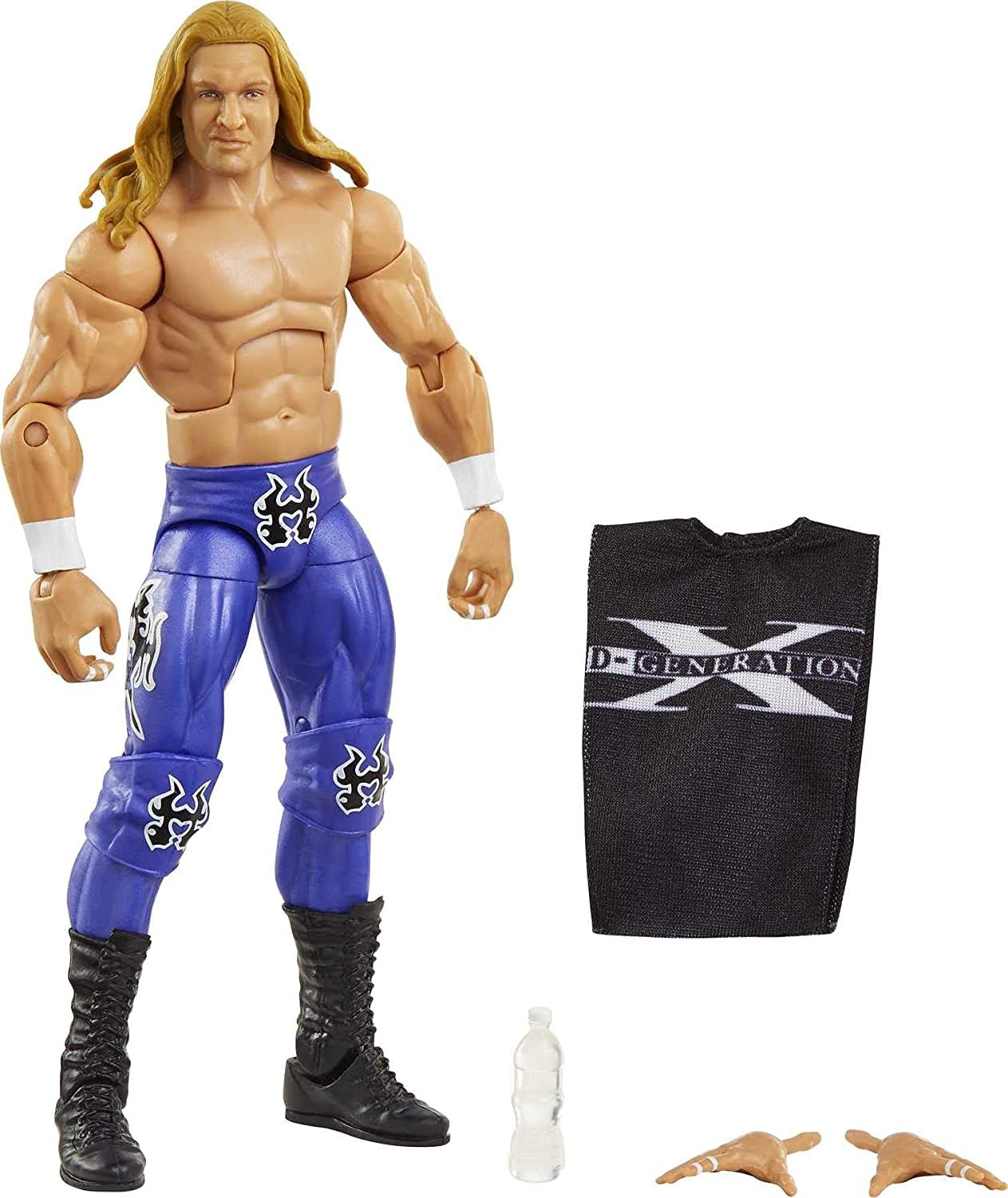 WWE Triple H Action Figure Posable 6-in Collectible for Ages 6 Years Old and Up