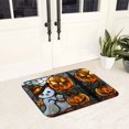 thumbnail image 4 of Halloween Non Slip Door Mat, Halloween Witch Cat Art Halloween Decor Absorbent Bath Tub Mats, Bathroom Rugs Welcome Mat, Bath Mat for Halloween Decor Home, Kitchen 16x24in, 4 of 6