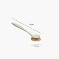 thumbnail image 2 of Raindrops Scrub Brush Dishes PP Hot Water Resistant 1Pack 8.7x2.8x1.2in, 2 of 8