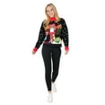 thumbnail image 5 of Jollidays Women's Llama Christmas Pullover Sweater, Sizes S-XXL, 5 of 10