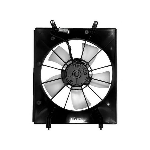 Radiator Fan Assembly - Compatible with 2003 - 2008 Honda Pilot 2004 2005 2006 2007