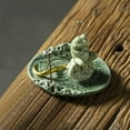 thumbnail image 4 of MVRLSH Clearance! Incense Sticks Burner Ceramic Frog Incense Burner For Home Multi Functional Scent Diffuser Tool For Kitchen Apartment Restaurant Bedroom, 4 of 9