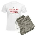 thumbnail image 6 of CafePress - It'S A Dallas Texas Thing, You Wouldn& Pajamas - Men's Light Loose Fit Cotton Pajama Set, 6 of 7