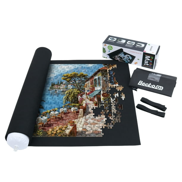Professional Puzzle Mat Roll Up Felt Mat Board For Puzzle Storage Environmental Friendly Material For Up To 2000 Pieces Puzzles Grey Walmart Com Walmart Com