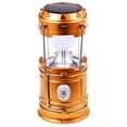 thumbnail image 1 of Linterna portátil LED solar linterna telescópica lámpara de emergencia para acampar (dorado) FLhrweasw Nuevo, 1 of 5