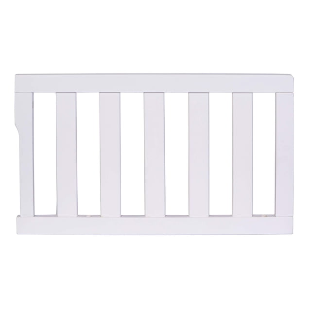 Dream On Me Barandilla convertible para cuna infantil en color blanco, compatible con cunas seleccionadas, conversión de cuna a cama para niños pequeños, fácilmente acoplable (21,25 largo x 1,2 ancho