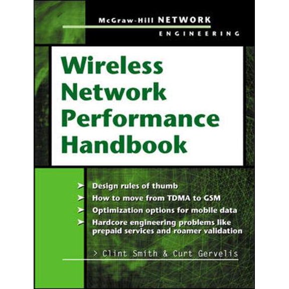 Pre-Owned Wireless Network Performance Handbook (Hardcover) 0071406557 9780071406550