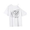 thumbnail image 2 of Camiseta de mujer con cuello redondo, camiseta básica cómoda de moda, camisetas de verano para viaje M, 2 of 10