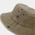 thumbnail image 3 of GHSOHS Hat Silk Bonnet Beanie Cowboy Hat Adult Hats Beanies Fashion Berets Breathable Wide Brim Boonie Hat Outdoor Mesh Cap for Travel Fishing Bucket Hats Baseball Cap Khaki Bucket Hat for Men, 3 of 5