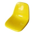 thumbnail image 4 of Asiento de cubo moldeado Asiento de cubo de plástico Cafés Fácil de instalar Restaurantes de repuesto Silla con respaldo de plástico para comidas come amarillo, 4 of 8