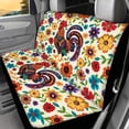 thumbnail image 5 of Qpednta Rooster Floral Seat Covers Full Set Breathable Front and Rear Split Bench for Cars Anti-Slip Back Fabric All-Season Protection Automotive Seat Covers Fit for Most Cars, 5 of 7