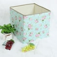 thumbnail image 3 of Storage Bin Cube Fabric Basket Organizer Box for Closet Floral 13 Inch, 3 of 8