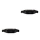 thumbnail image 1 of Eigraketly Riñonera de bolsillo grande para exteriores, riñonera con cremallera Invisible, accesorios ajustables para hombre, riñonera, camuflaje negro 2piezas, 1 of 6