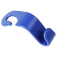 thumbnail image 4 of Gancho de coche para reposacabezas para carteras y bolsos, organizador de almacenamiento universal, gancho de coche resistente para reposacabezas, sop Azul, 4 of 7
