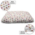 thumbnail image 3 of Dessert Pet Bed, Ornamental Pattern of Tasty Yummy Colorful Muffins on Background with Little Dots, Resistant Pad for Dogs and Cats Cushion with Removable Cover, 24" x 39", Multicolor, by Ambesonne, 3 of 4