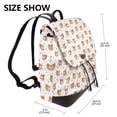 thumbnail image 2 of Yiaed Squirrel And Rose Print Laptop Backpack for Women Slim Computer Bag Work Travel College Backpack Purse Fits 14 Inch Notebook, 2 of 4