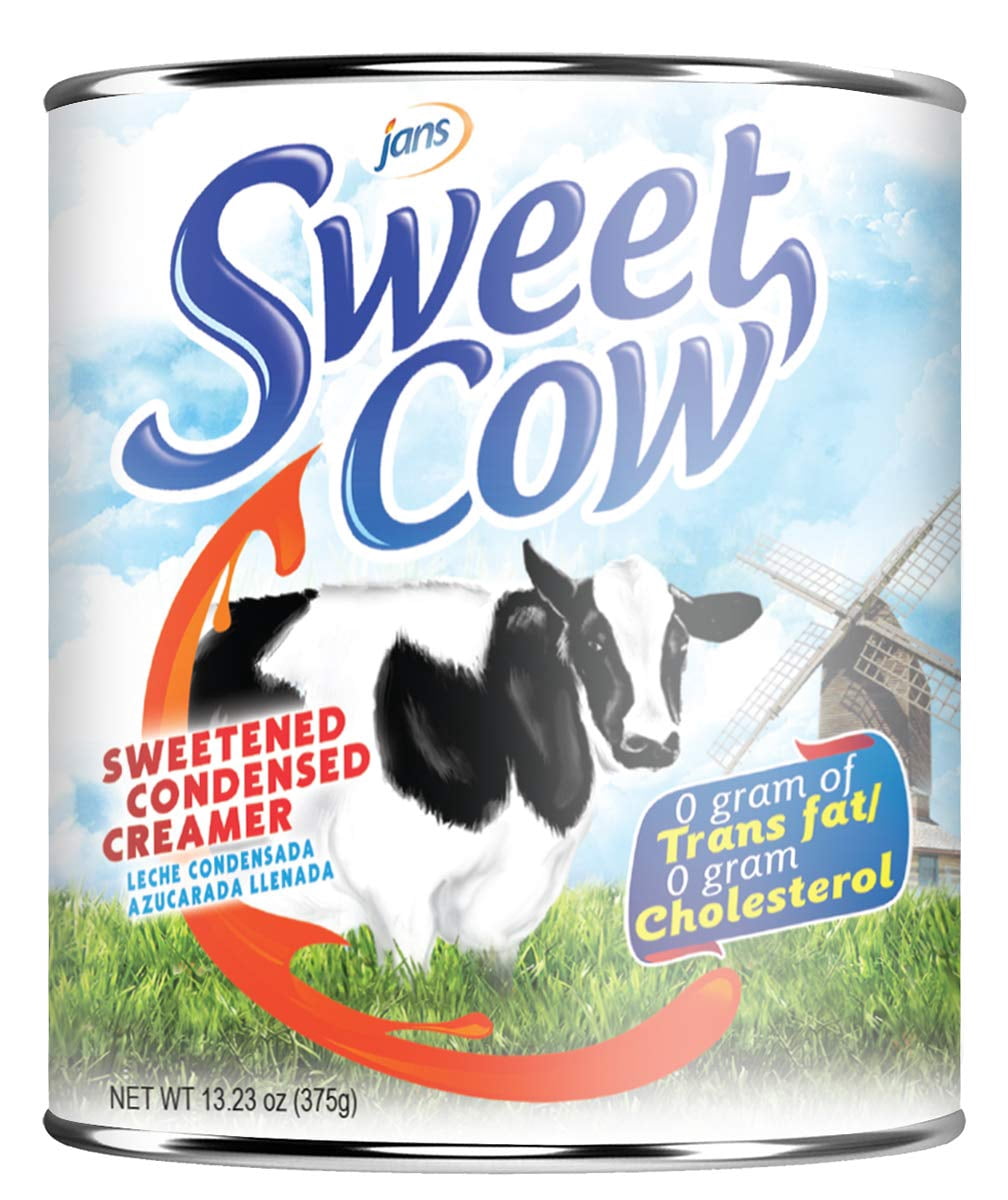 Jans Sweet Cow Evaporated Filled Milk, 12 oz (Pack of 24)