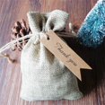 thumbnail image 4 of 100 Pieces Handmade Retro Baking Small Labels DIY Jewelry Materials Blank Hanging Tags Bookmarks Gift Cards, 4 of 5