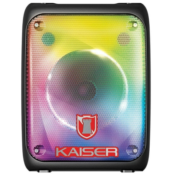 Bafle Portátil 8 Pulgadas Kaiser Luz Flama KSR Link KSW-7006