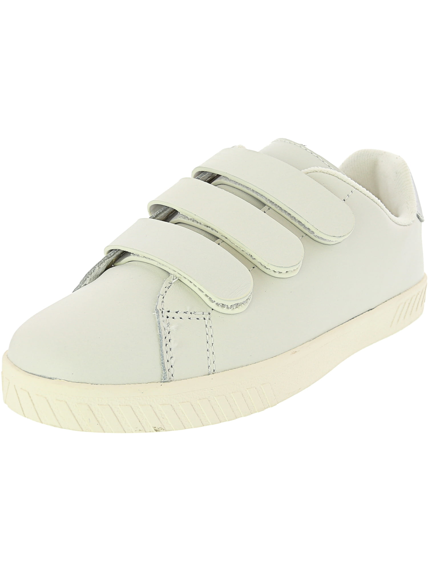 Tretorn Women's CARRY2 Sneaker Vintage White/Silver Leather 7.5 M 