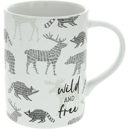 Pavilion Gift Company - Wild and Free - 18 oz Mug