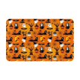 thumbnail image 3 of Hwkond Halloween Rugs for Living Room Halloween Pumpkin Floor Mat Water Absorbing And Dirt Entrance Mat Scary Decorative Floor Mat(40x60cm), 3 of 3