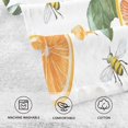 thumbnail image 5 of Yayeee 100% Cotton Hand Towels for Bathroom 16" x 28" Soft Absorbent Kitchen Towel, Orange Watercolor Bees, 5 of 7