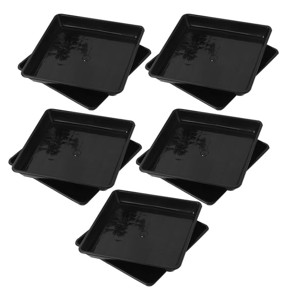 10 Pcs Flower Pot Base Tray Flower Pots Plant Plate Water Drip Trays Trays for Plants Trays for Plants