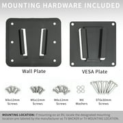 VIVO Sturdy Plastic Polymer RV TV Mount, VESA 100x100mm Mounting Pattern