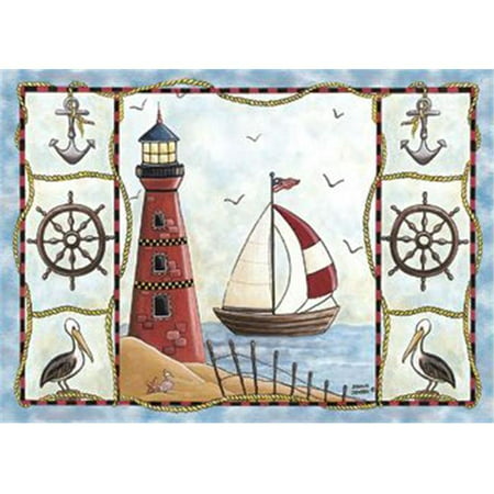 Custom Printed Rugs LIGHTHOUSE Lighthouse Rug