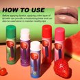 thumbnail image 4 of Fruit Flavored Lip Balm Set of 5 Pieces, Hydrating Tinted Stick Collection, Nourishing Fruity Scent for Daily Care, Complete Kit for Soft Shine, 4 of 7