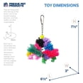 thumbnail image 2 of Productos para mascotas Toy Prevue Calypso Creations Over The Rainbow, 2 of 7
