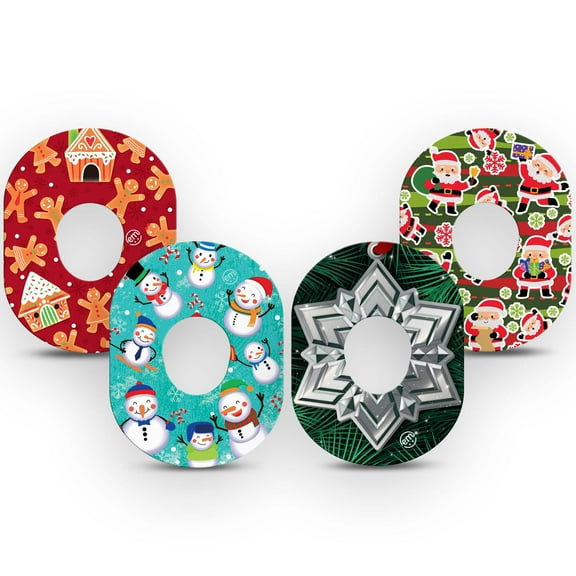 Holiday Friends Variety Pack Dexcom G7 Tape