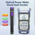thumbnail image 4 of Amdohai Portable Lightweight Optical Power Meter Visual Fault Locator Set High Accurancy Network Tester Kit Digital, 4 of 8