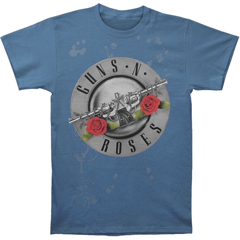 Guns N Roses Men's Faded Roses T-shirt 