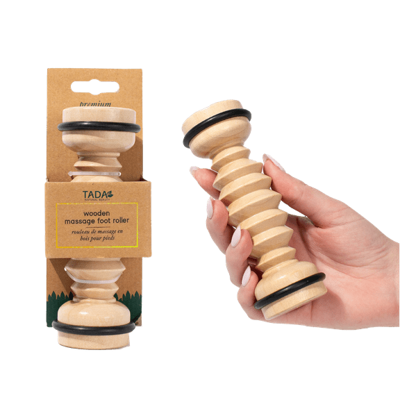 TADA Natural Beauty - Wooden Foot Massage Roller