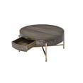 thumbnail image 2 of ACME Weyton Coffee Table in Dark Oak & Champagne, 2 of 5