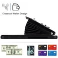 thumbnail image 3 of TECH CIRCLE For Galaxy S22 Wallet Case with Card Holder,360°Rotation Finger Ring Holder Kickstand Protective RFID Blocking PU Leather Flip Cover for Samsung Galaxy S22 6.1" 2022,Black, 3 of 7