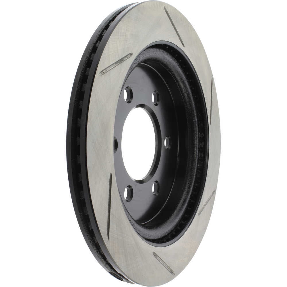 StopTech 126.65153SR Sport Slotted Disc Brake Rotors, European style brake pad compounds. Slotted