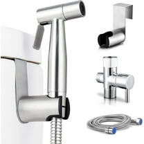 Bidet Sprayer for Toilet, Handheld Sprayer Kit, Cloth Diaper Sprayer Set - Easy to Install - Stainless Steel