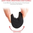 thumbnail image 4 of 6 Pair Toe Filler Inserts Soft Shoe Filler Heel Grip Liner Reusable Toe Plug Pads for Improving Shoe Fit Heel Protection Blister, 4 of 8