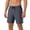 #391-Dark Gray, variant on Ceisia Men's Solid Color Quick-Dry Sports Shorts with Elastic Waist Zippered Pockets Breathable Casual Summer Pants Black Gifts for Father 4X