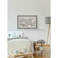 thumbnail image 5 of Marmont Hill Vintage Map of Massachusetts Framed Wall Art, 1.50" x 12.00", 5 of 6