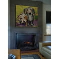 thumbnail image 5 of Marmont Hill "Two Dachshunds" by Tori Campisi Painting Print on Canvas, 5 of 7
